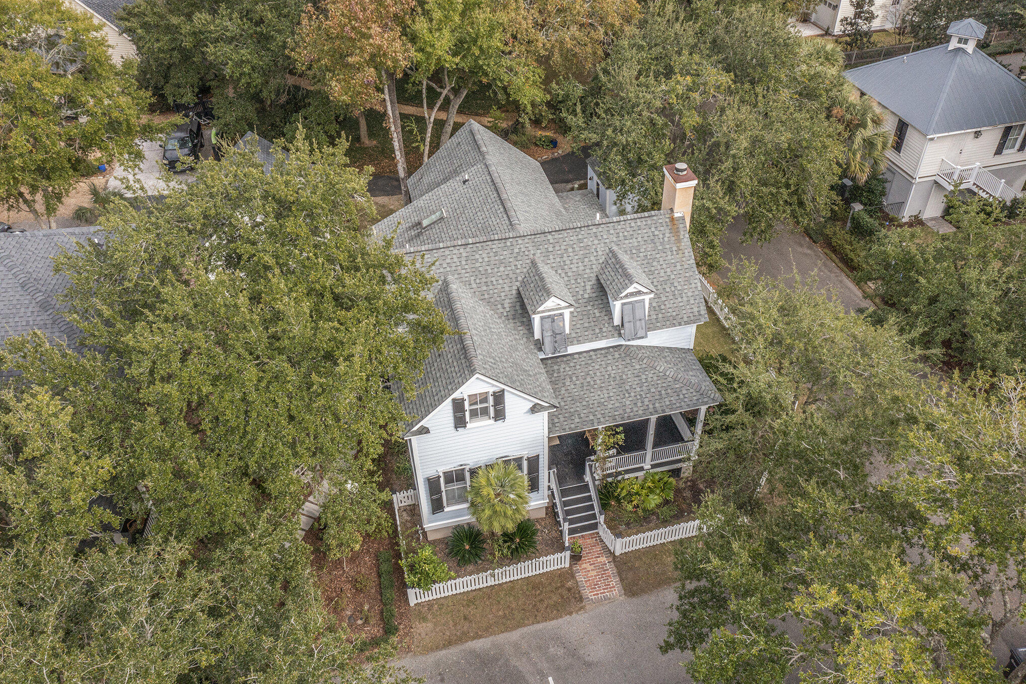 42 Isle Of Hope Road Mount Pleasant, SC 29464 - Photo 3 of 37 Aerial View