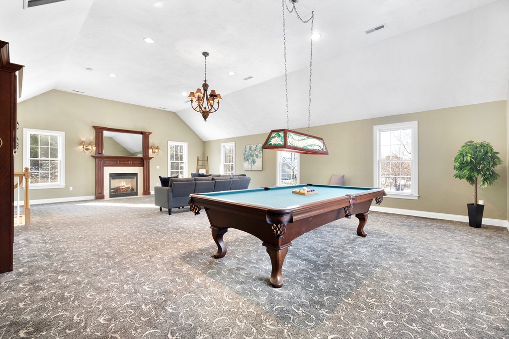 52 Chandler Circle Andover, MA 01810 - Photo 11 of 25 a room with pool table and windows