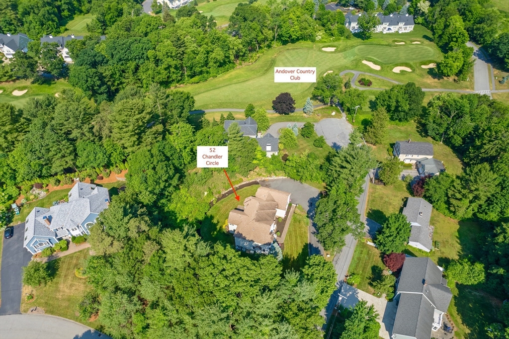 52 Chandler Circle Andover, MA 01810 - Photo 25 of 25 an aerial view of a residential houses