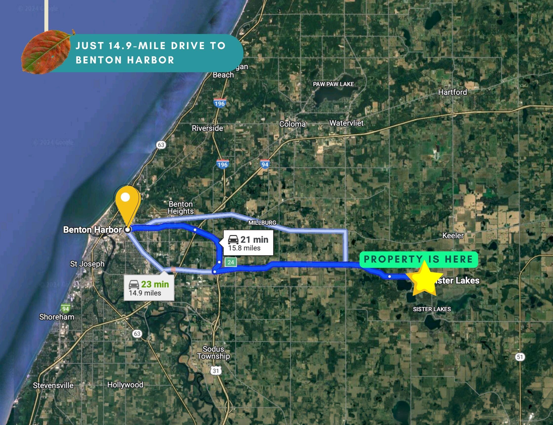 Vl Ellen Road Dowagiac, MI 49047 - Photo 13 of 21 Dist. to Benton Harbor