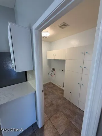 a backyard of a house