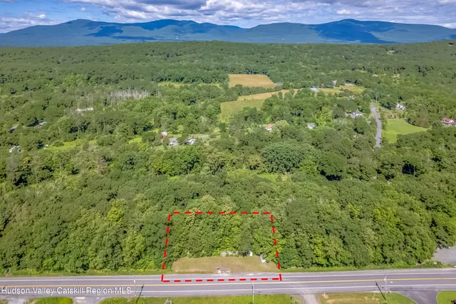 a view of an outdoor space and a yard