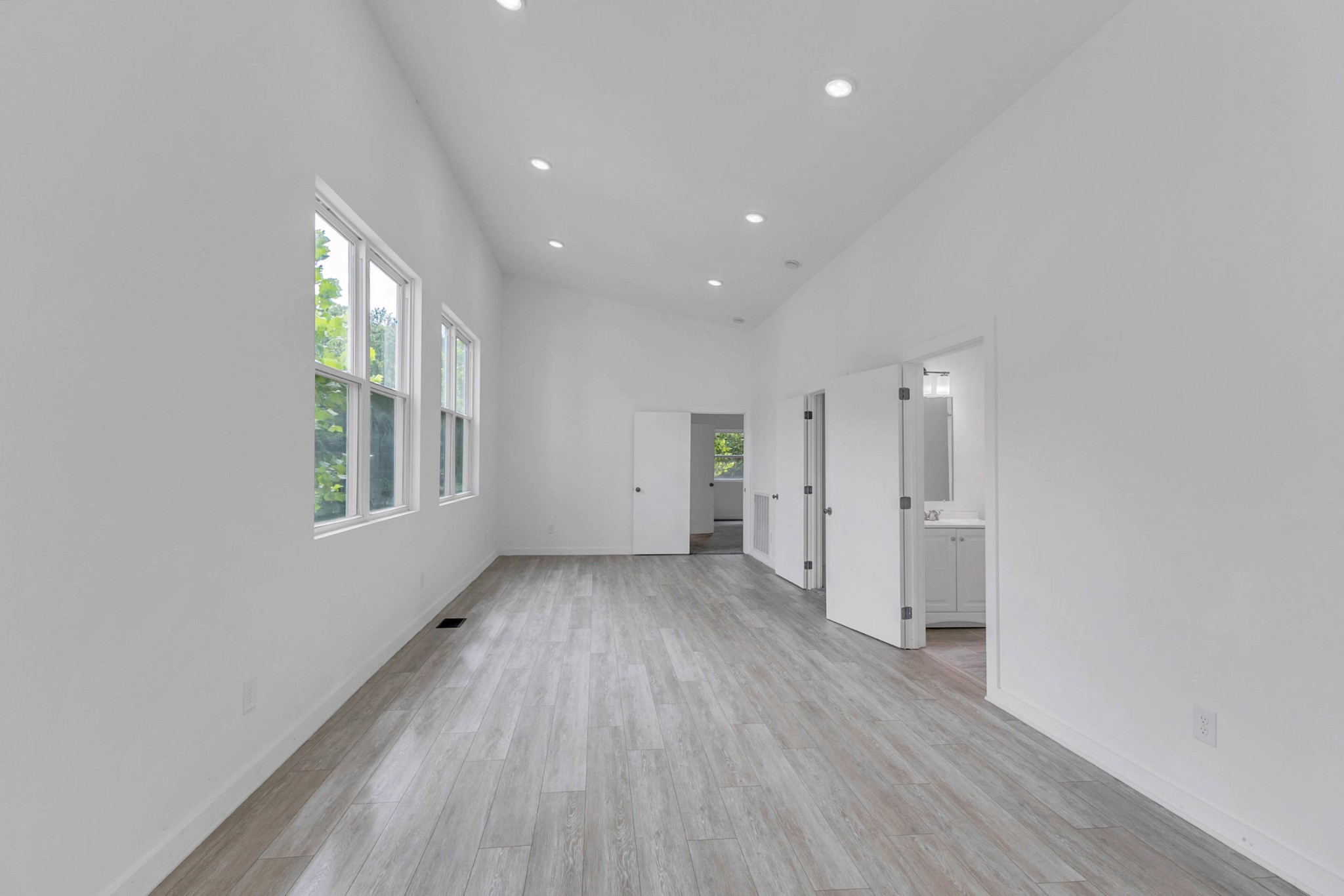 515 Big Branch Road Granville, TN 38564 - Photo 29 of 76 wooden floor in an empty room with a window