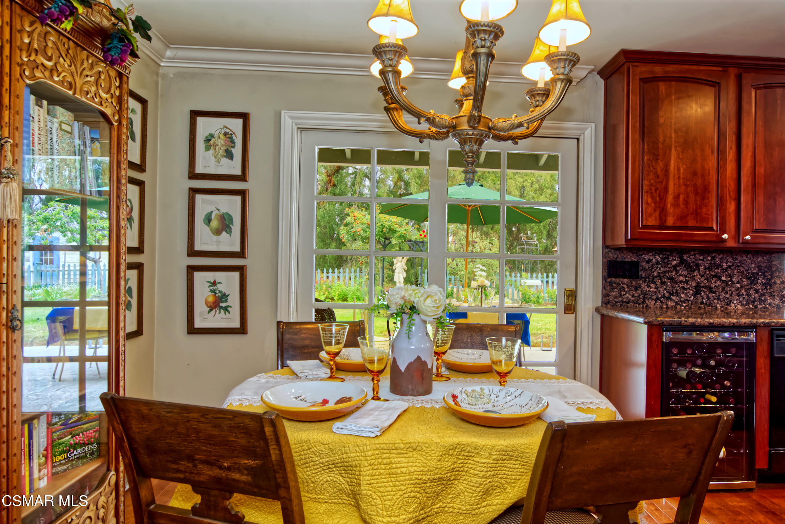 4888 Mira Sol Drive Moorpark, CA 93021 - Photo 13 of 39 a view of a dining room with furniture window and outside view
