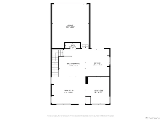 a picture of a floor plan