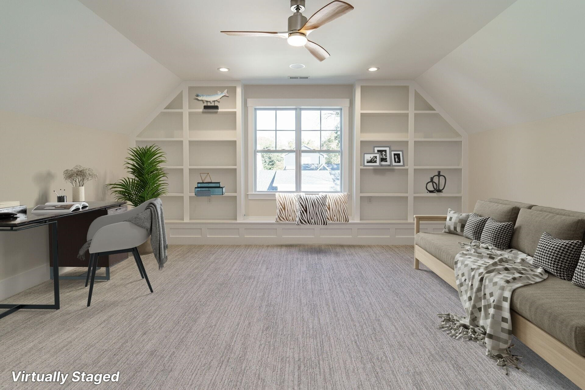 213 Georgetown Road Raleigh, NC 27608 - Photo 31 of 44 a living room with furniture and a large window