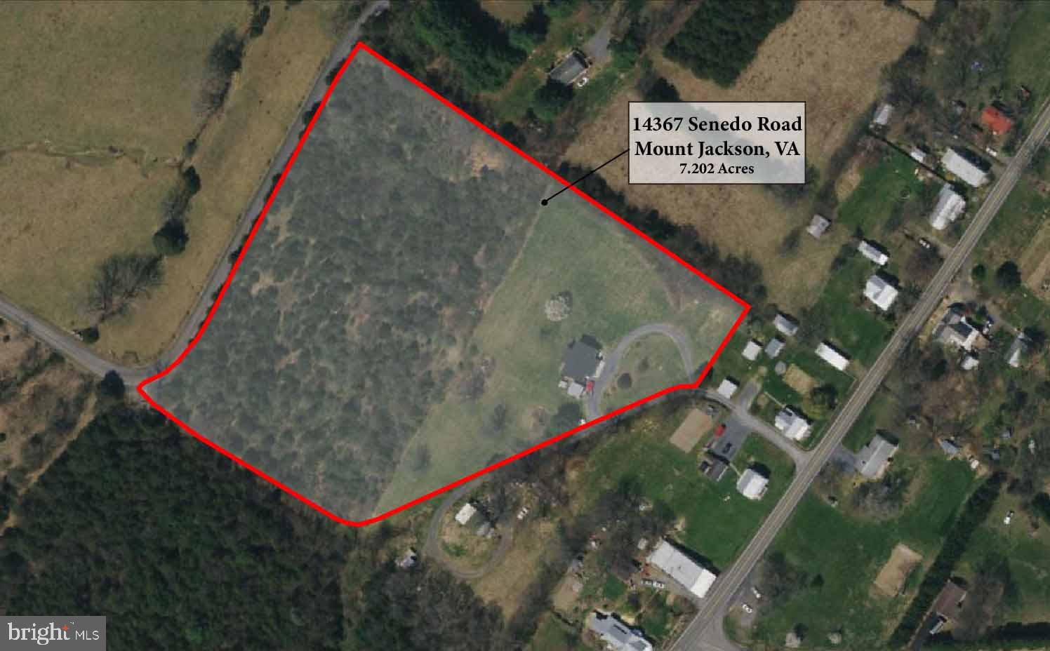 14367 Senedo Road Mount Jackson, VA 22842 - Photo 6 of 49 Arial photo of 7.20 acre property