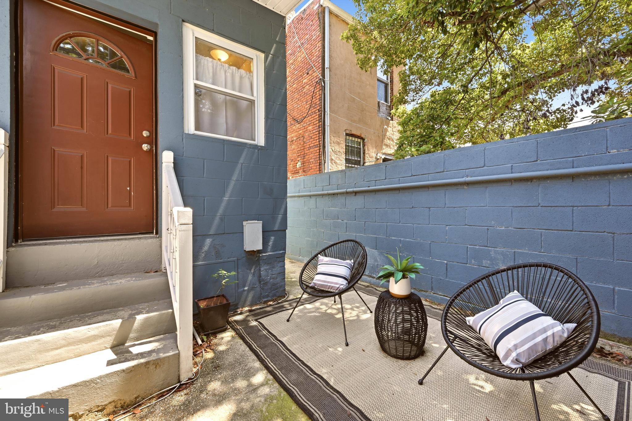 3214 Sherman Avenue Northwest Washington, DC 20010 - Photo 21 of 32 Private Back patio