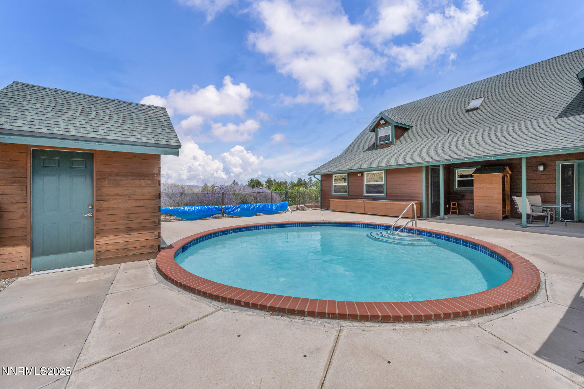 111 Upper Colony Road Wellington, NV 89444 - Photo 29 of 49 a view of outdoor space yard swimming pool and porch
