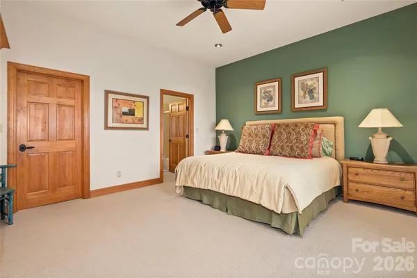 a view of city and mountain