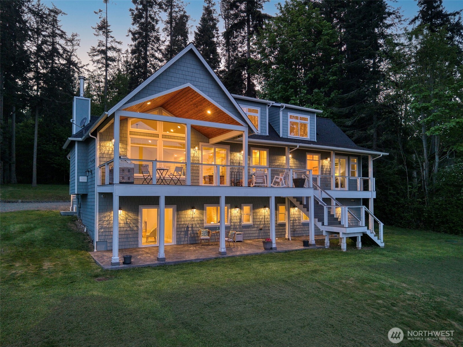 32326 Hoffman Road Northeast Kingston, WA 98346 - Photo 5 of 40 front view of house with a yard