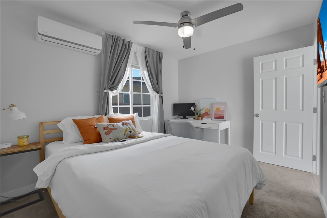 3541 Gibson Road El Monte, CA 91731 - Photo 25 of 38 a bedroom with a bed and a window