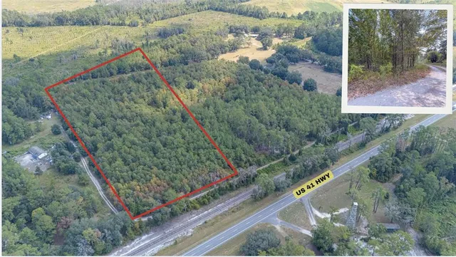 a view of a small yard