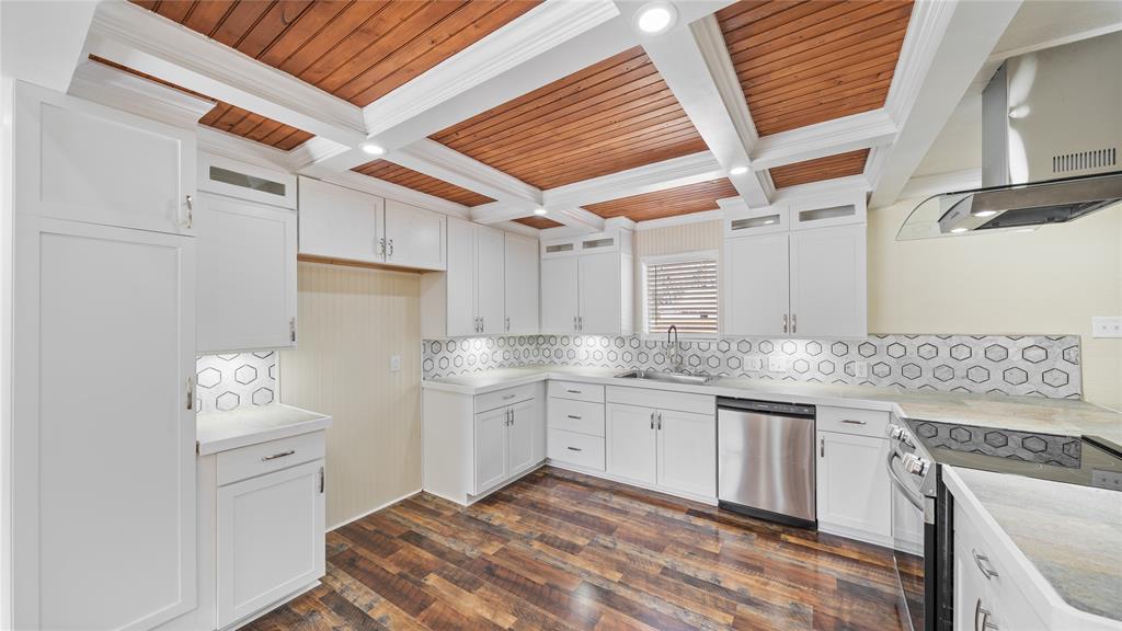 539 Edmonson Avenue Athens, TX 75751 - Photo 6 of 21 a kitchen with white cabinets and sink