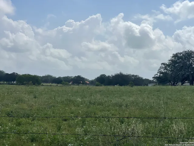a view of a green field