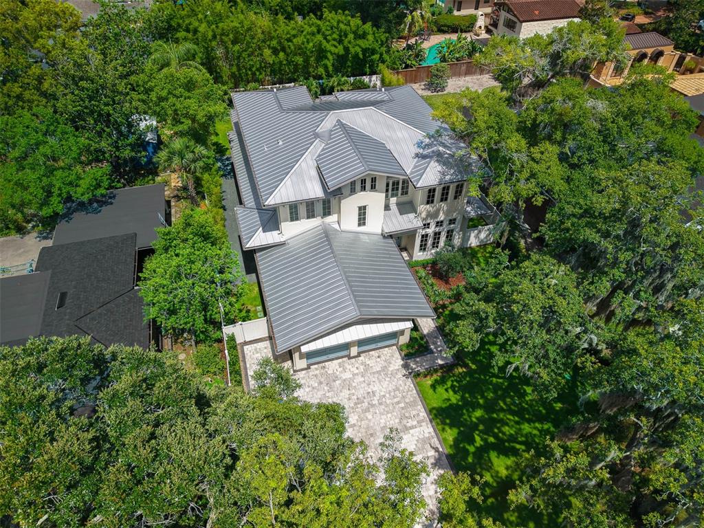1820 Glencoe Road Winter Park, FL 32789 - Photo 67 of 75 an aerial view of a house with garden space and street view