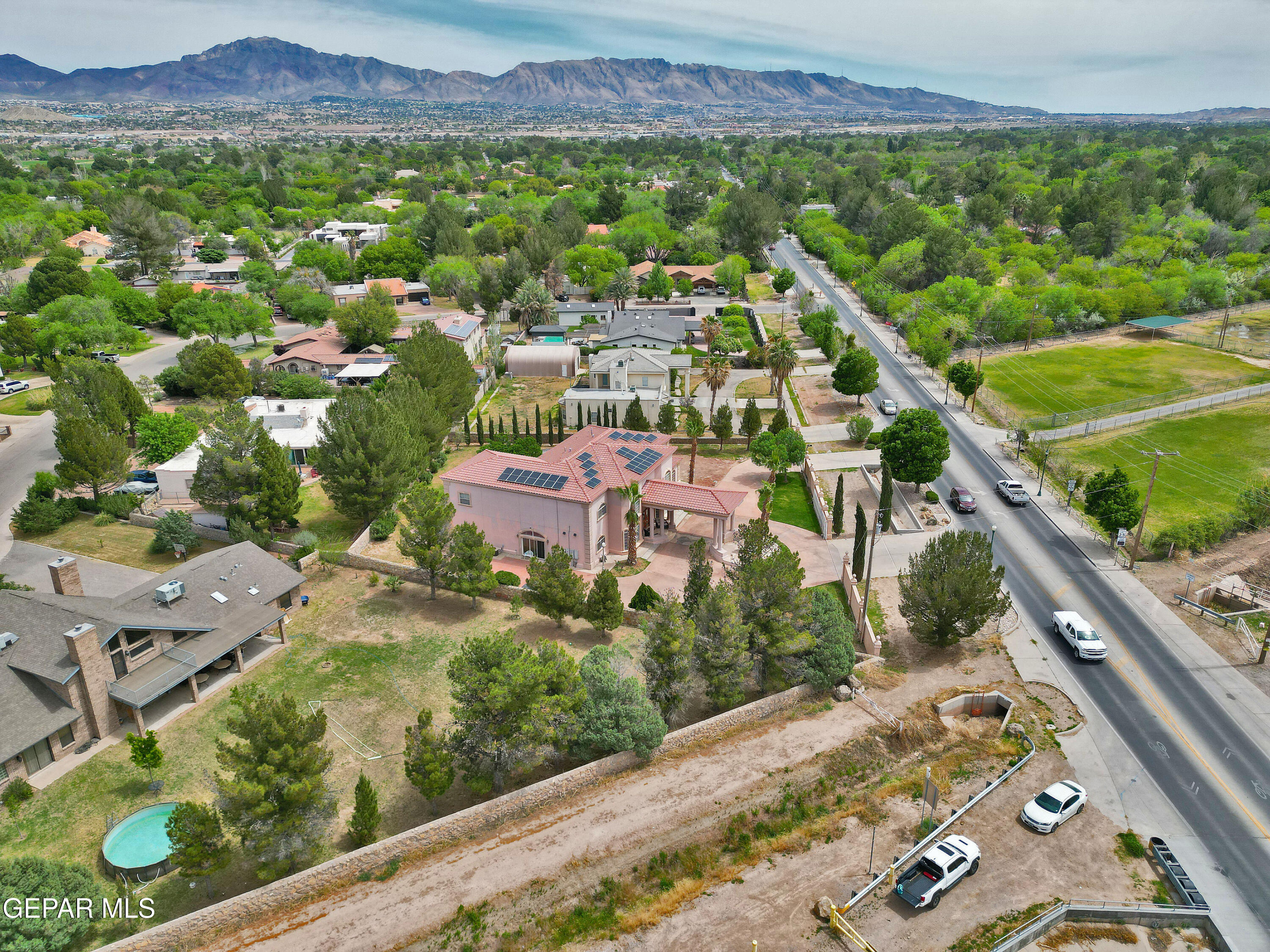 861 Country Club Road El Paso, TX 79932 - Photo 98 of 104 Aerial