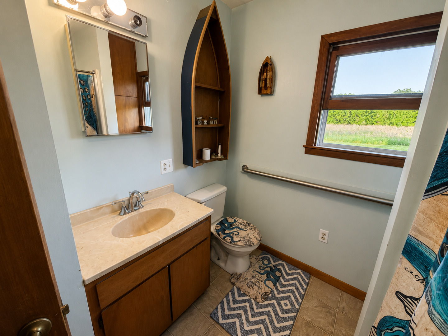 0 North 1900th Street Mount Carmel, IL 62863 - Photo 20 of 50 a bathroom with a sink and a mirror