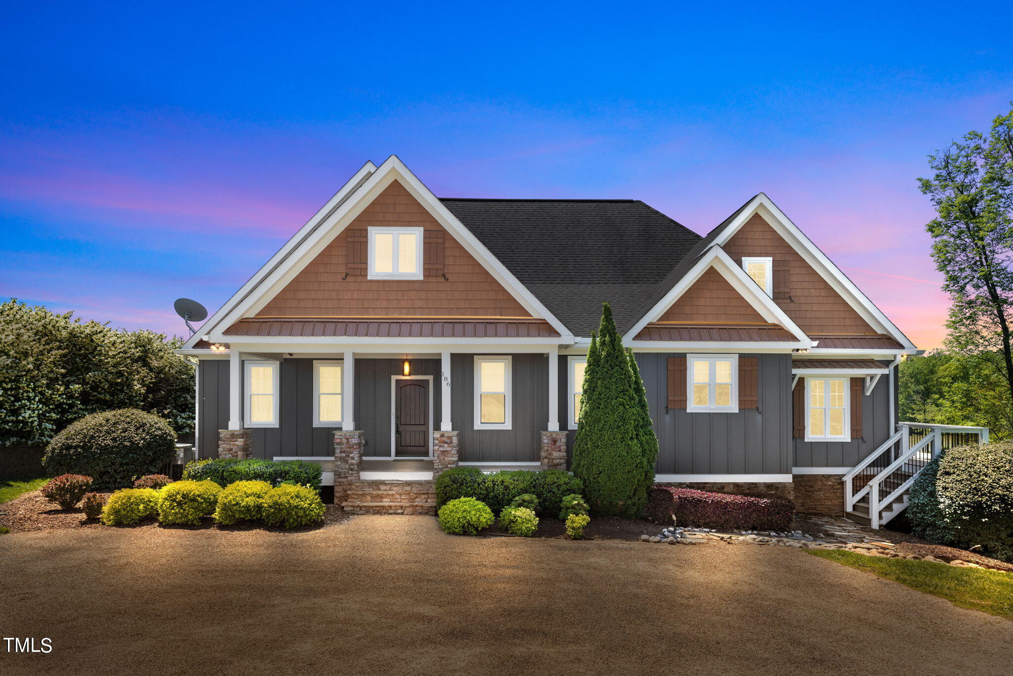 186 Polaris Point Semora, NC 27343 - Photo 2 of 73 a front view of a house with a yard