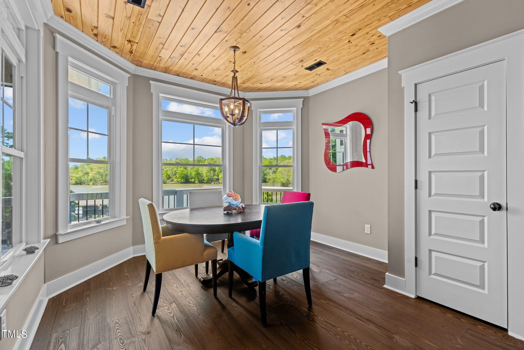 186 Polaris Point Semora, NC 27343 - Photo 21 of 73 a view of a dining room with furniture window and wooden floor