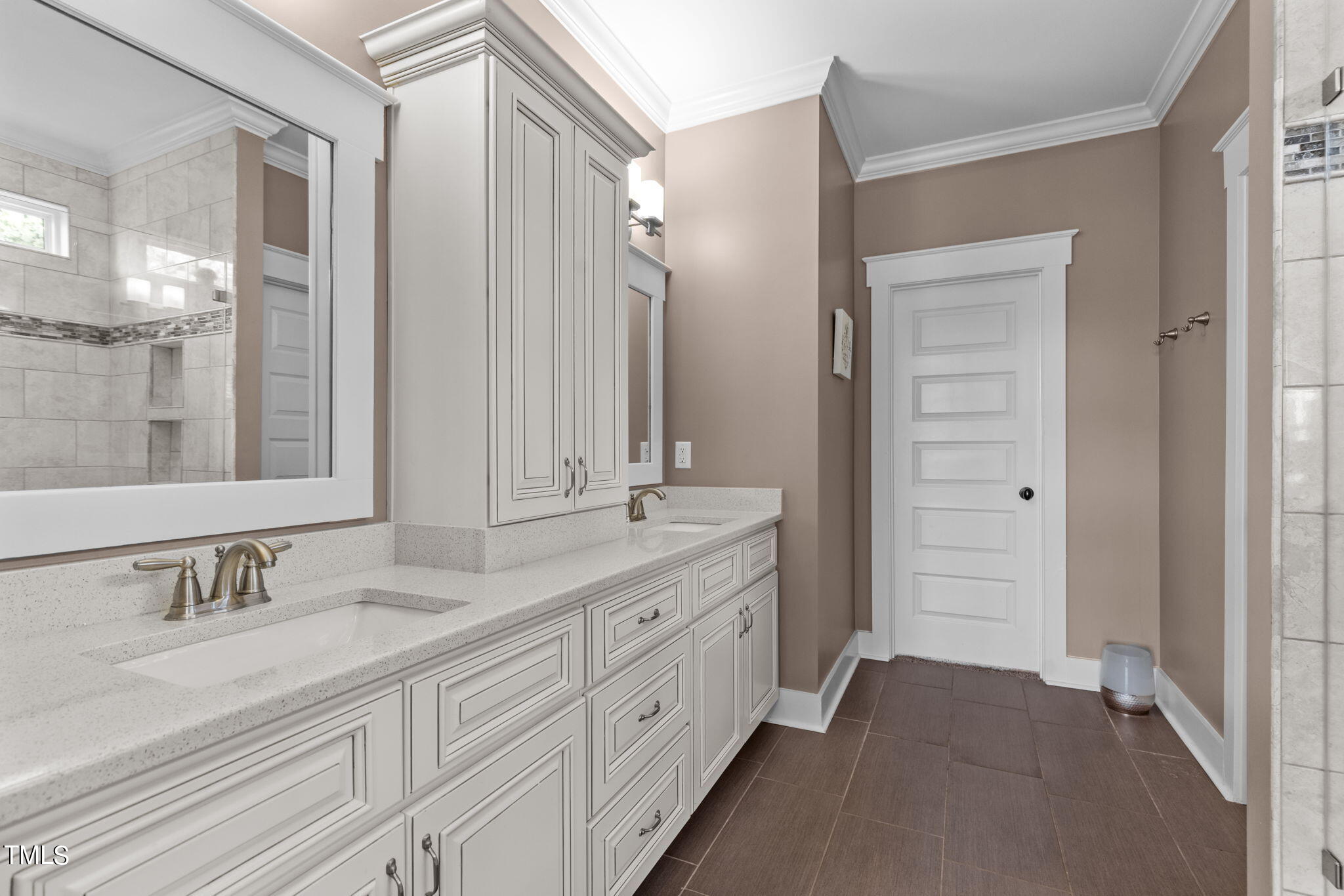 186 Polaris Point Semora, NC 27343 - Photo 27 of 73 a spacious bathroom with double sink and a mirror