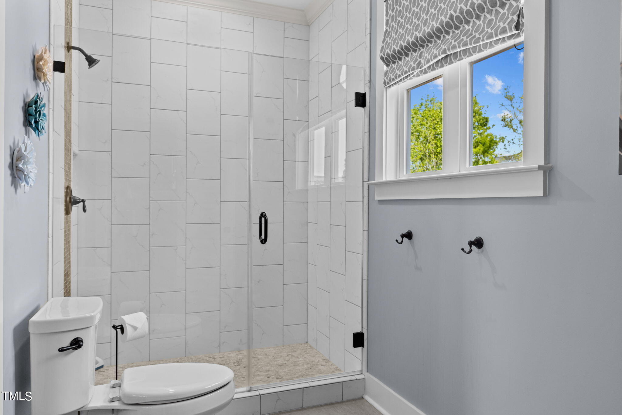 186 Polaris Point Semora, NC 27343 - Photo 35 of 73 a bathroom with a toilet and a shower