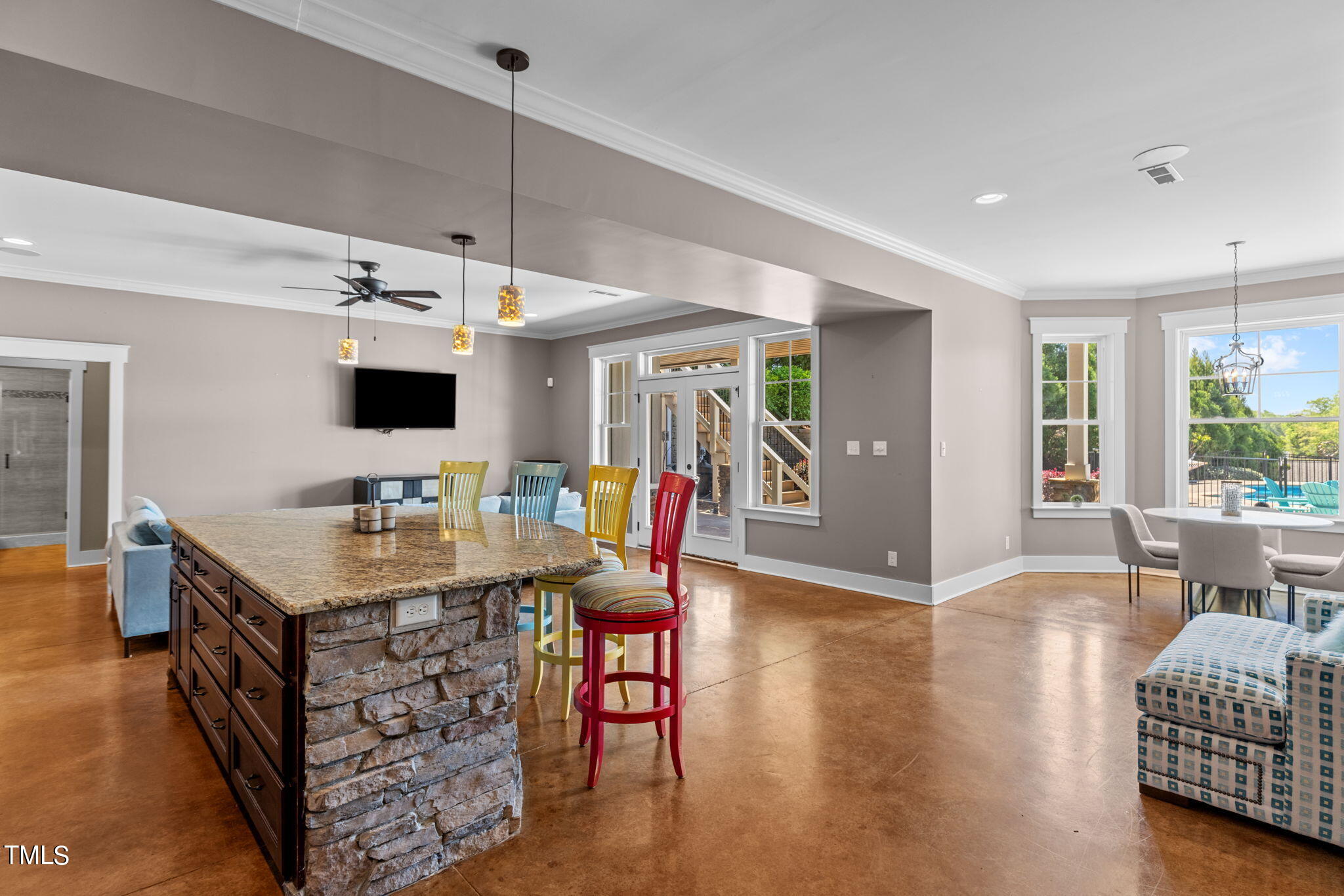 186 Polaris Point Semora, NC 27343 - Photo 37 of 73 a living room with furniture and wooden floor
