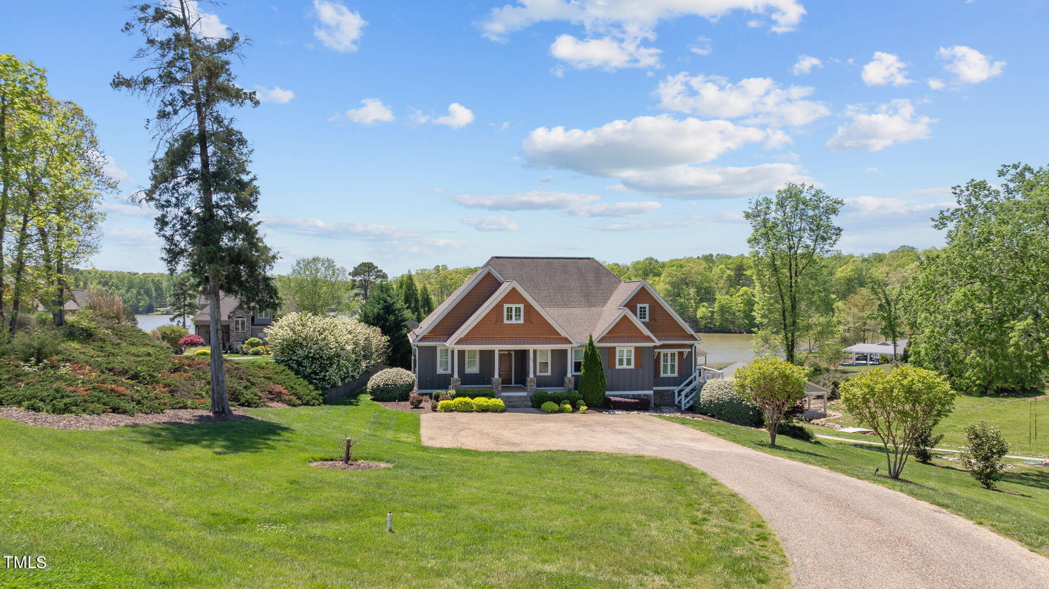 186 Polaris Point Semora, NC 27343 - Photo 8 of 73 a front view of house with yard and green space