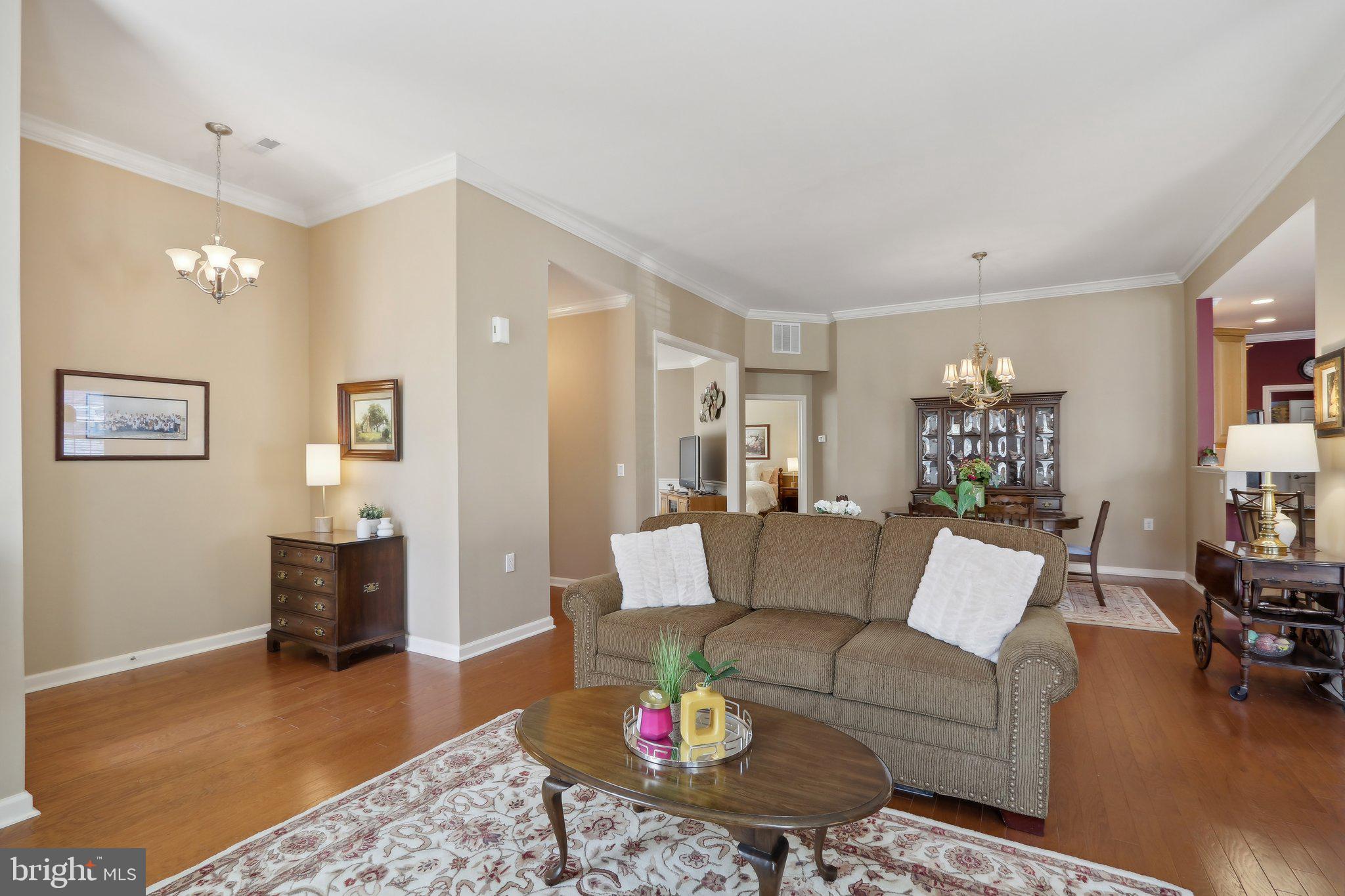 42 Five Ponds Circle Warminster, PA 18974 - Photo 4 of 31 Living room to dining room