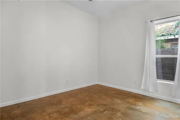 a view of empty room