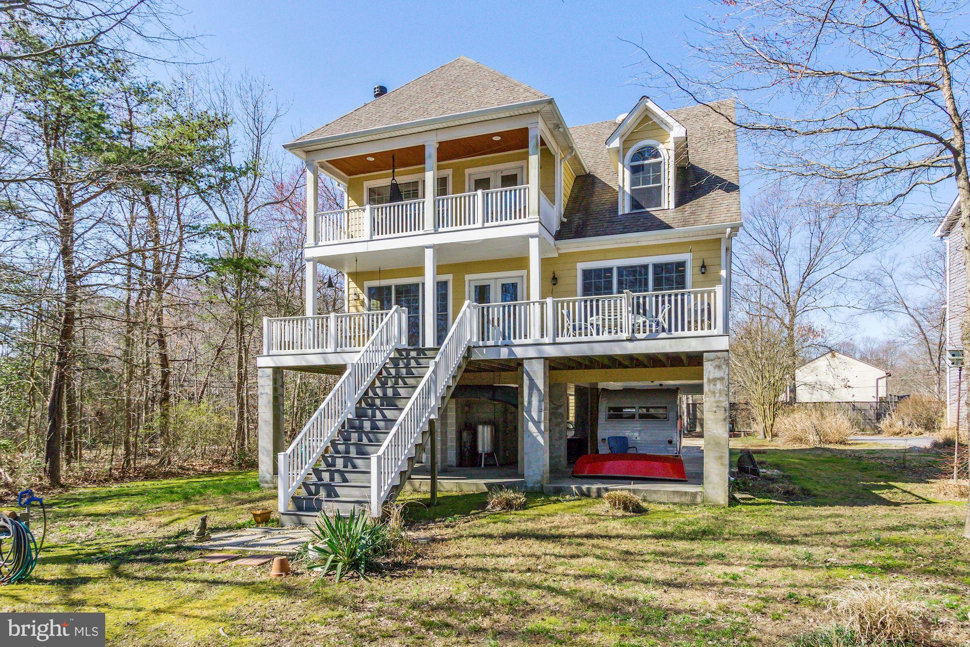 1580 Columbia Beach Road Shady Side, MD 20764 - Photo 1 of 47 Front of house facing bay