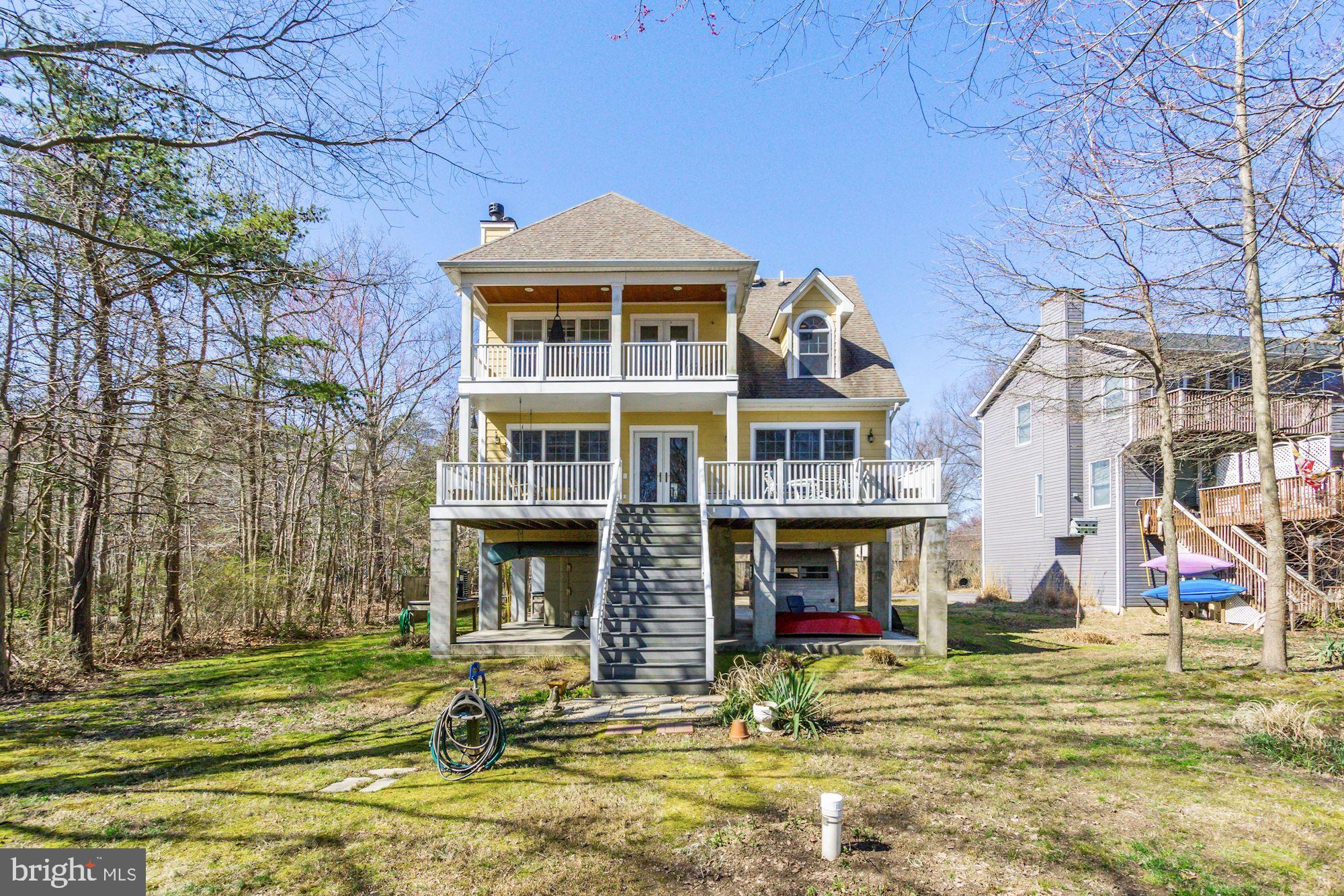 1580 Columbia Beach Road Shady Side, MD 20764 - Photo 2 of 47 Front of house facing bay