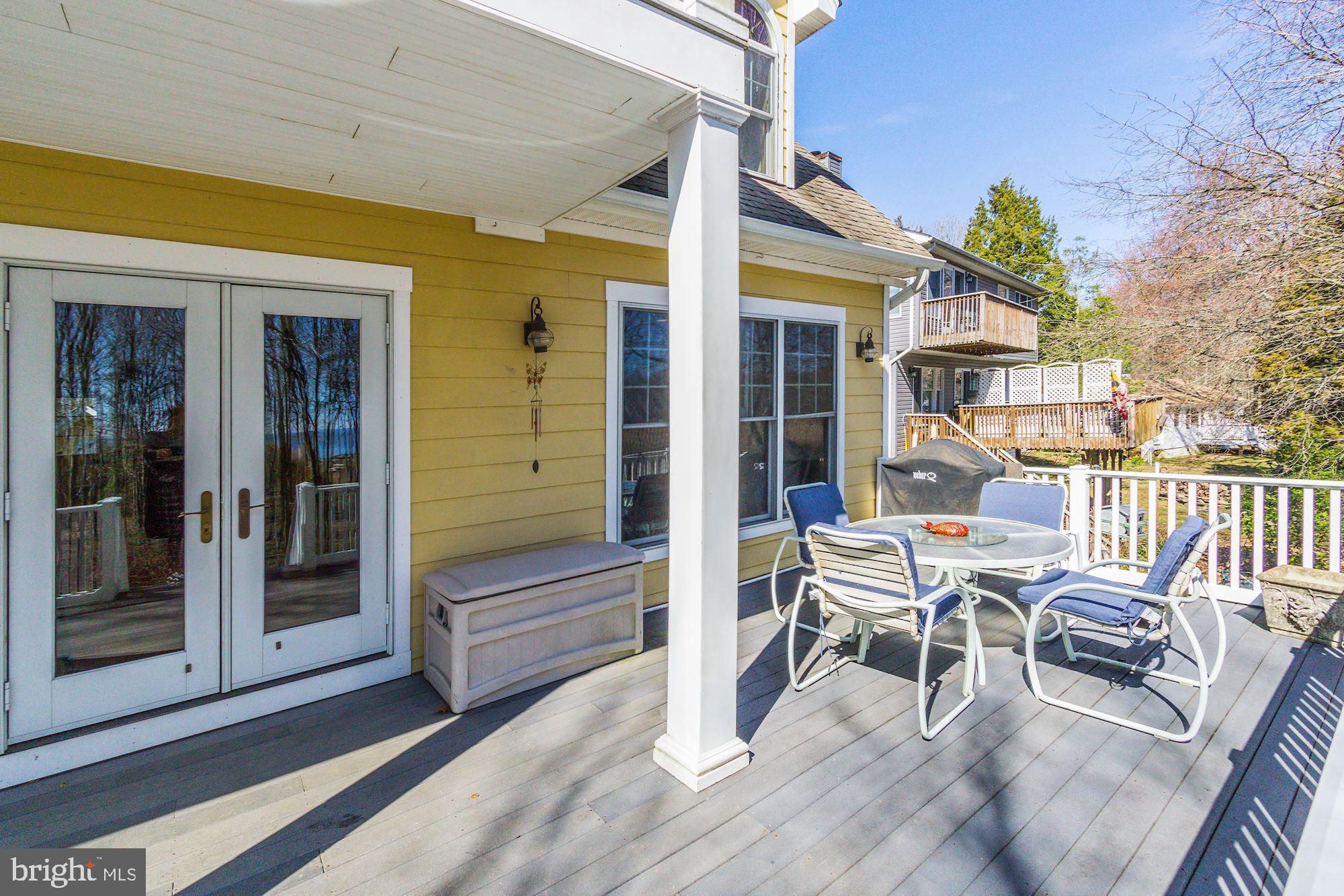 1580 Columbia Beach Road Shady Side, MD 20764 - Photo 23 of 47 Main level deck doors to living rm/ window brdrm4