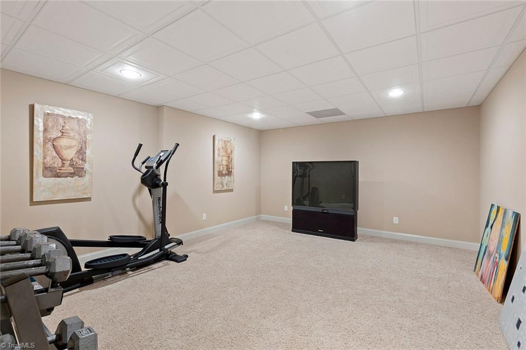 4237 Rock Bridge Road High Point, NC 27262 - Photo 28 of 30 Exercise room on lower level.