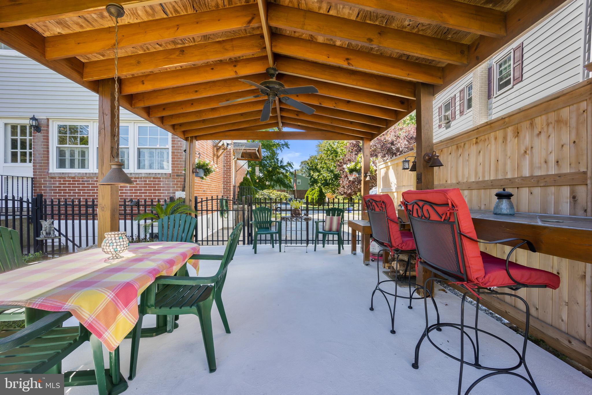 1415 Grace Road Swarthmore, PA 19081 - Photo 29 of 31 Covered Patio
