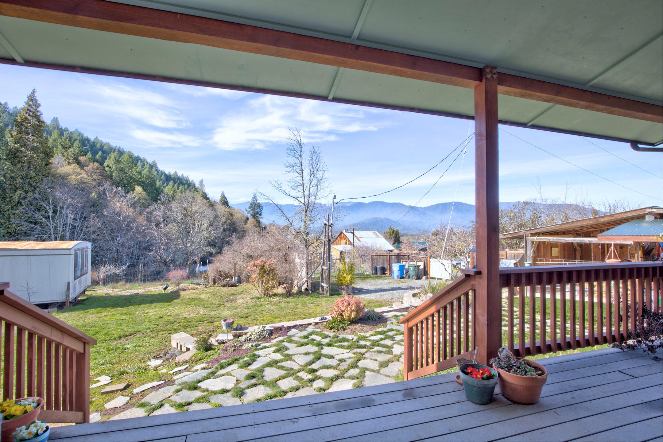 1015 Panther Gulch Road Williams, OR 97544 - Photo 21 of 49 View out the front door