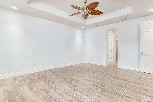 wooden floor in an empty room
