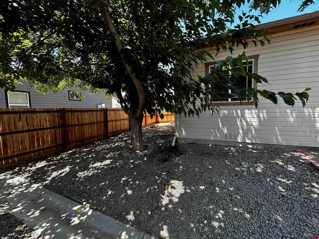 a view of outdoor space with tree s