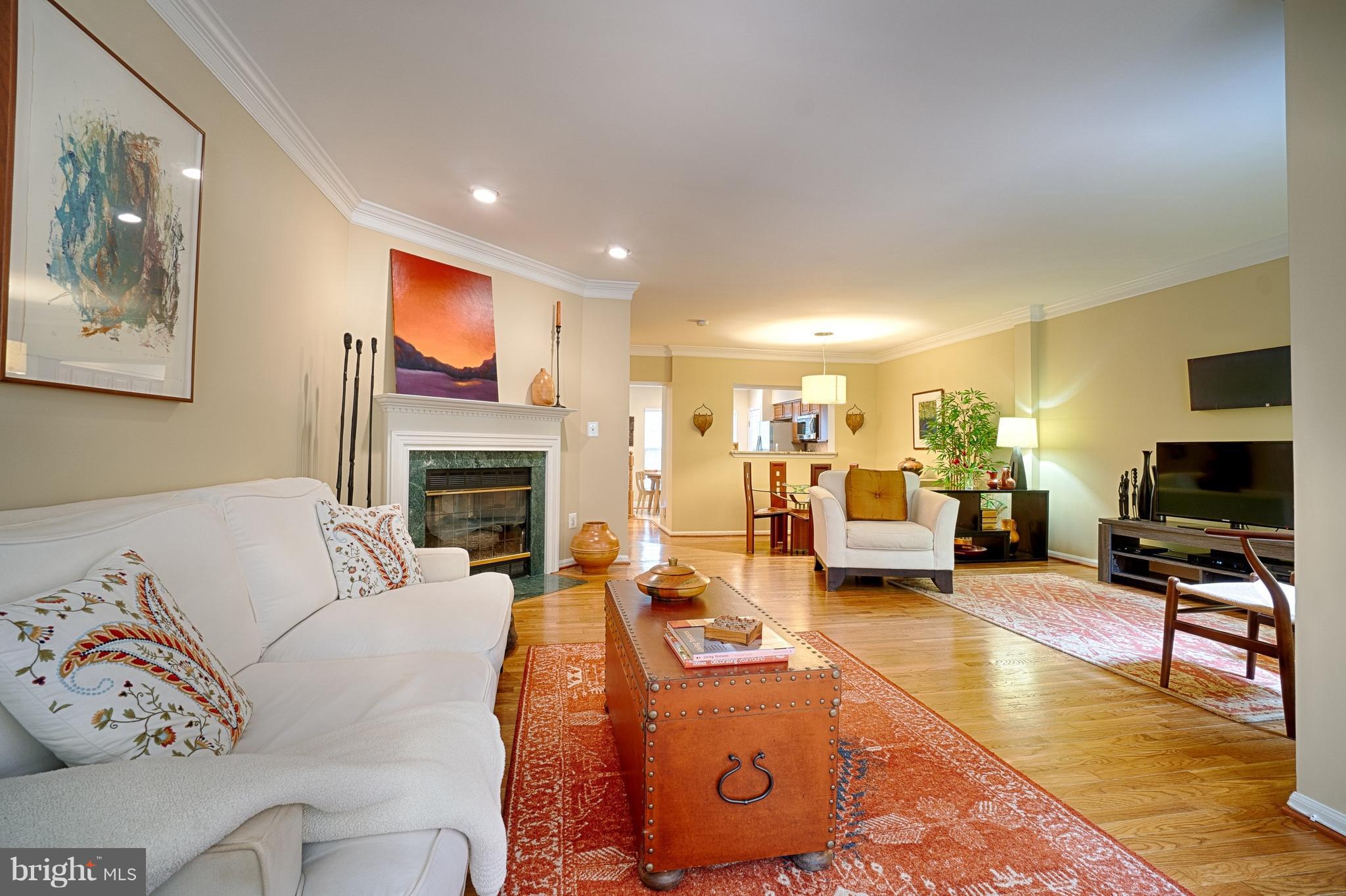 1458 Park Garden Lane Reston, VA 20194 - Photo 11 of 29 Living Room