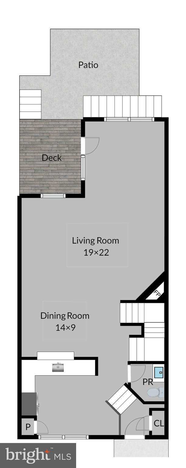 1458 Park Garden Lane Reston, VA 20194 - Photo 27 of 29 Floor Plan - Main Level