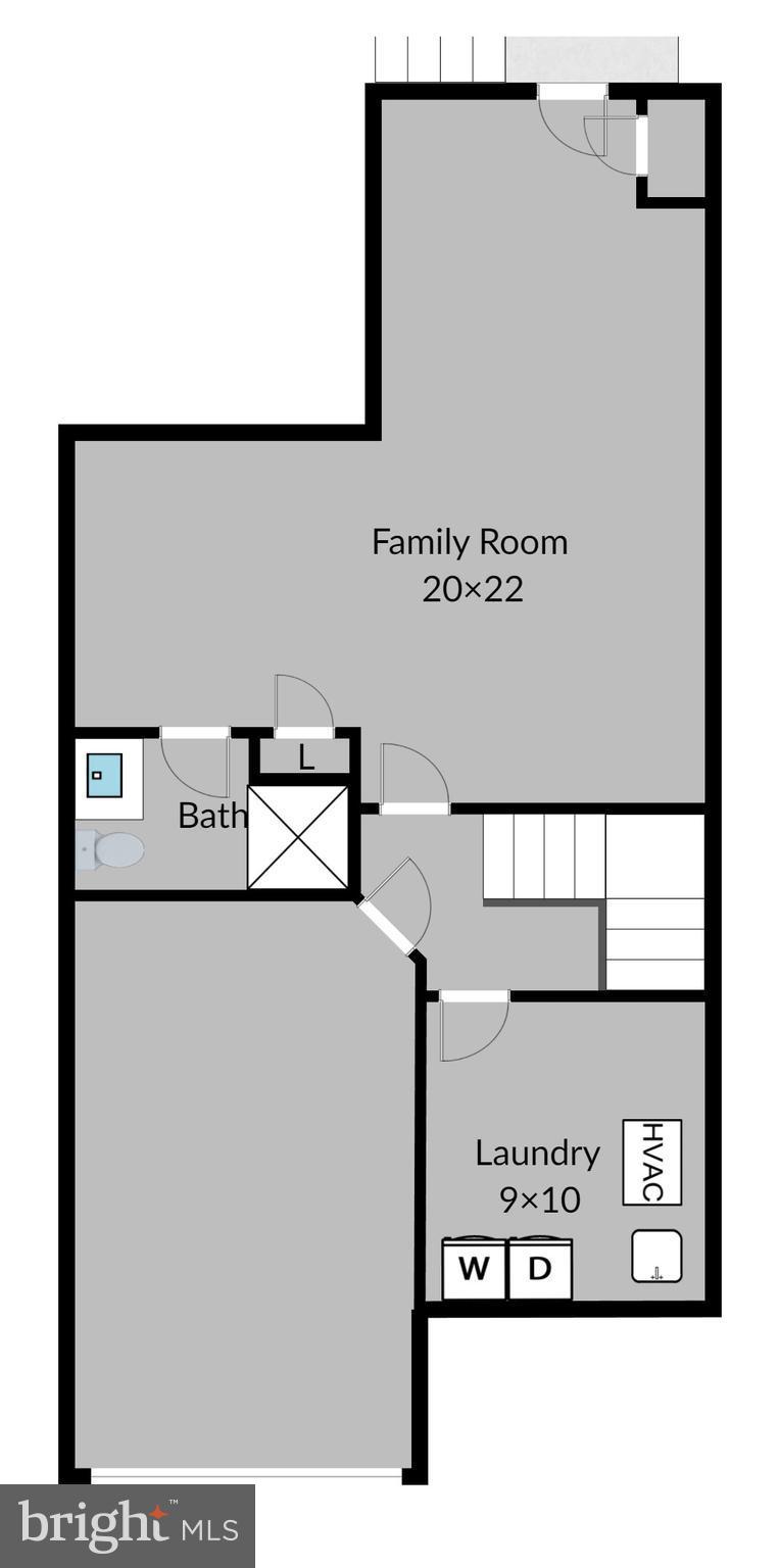 1458 Park Garden Lane Reston, VA 20194 - Photo 29 of 29 Floor Plan - Lower Level