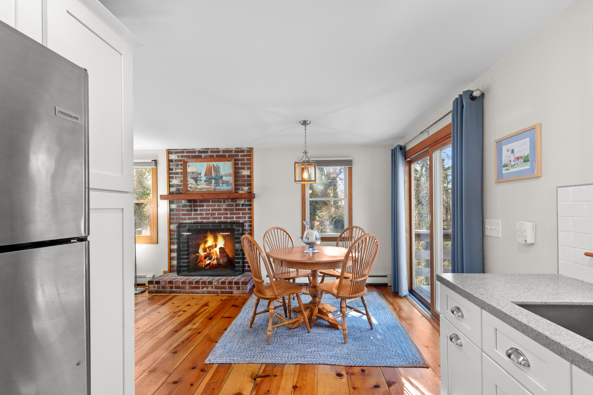 20 Stone Court Eastham, MA 02642 - Photo 9 of 31 a living room with furniture and a fireplace