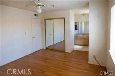 a view of livingroom with wooden floor
