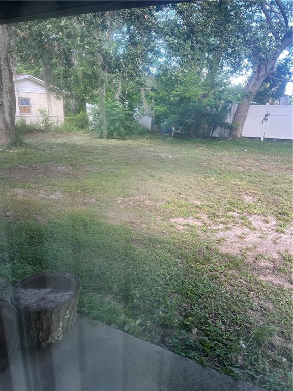 1585 Triangle Drive Mount Dora, FL 32757 - Photo 16 of 19 a view of a yard with a bench