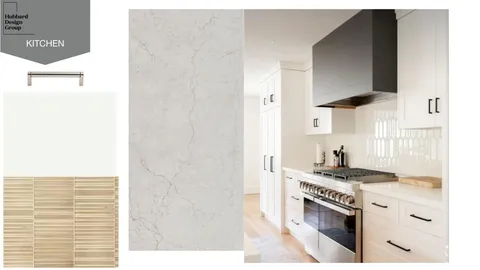 a kitchen with a stove and a microwave