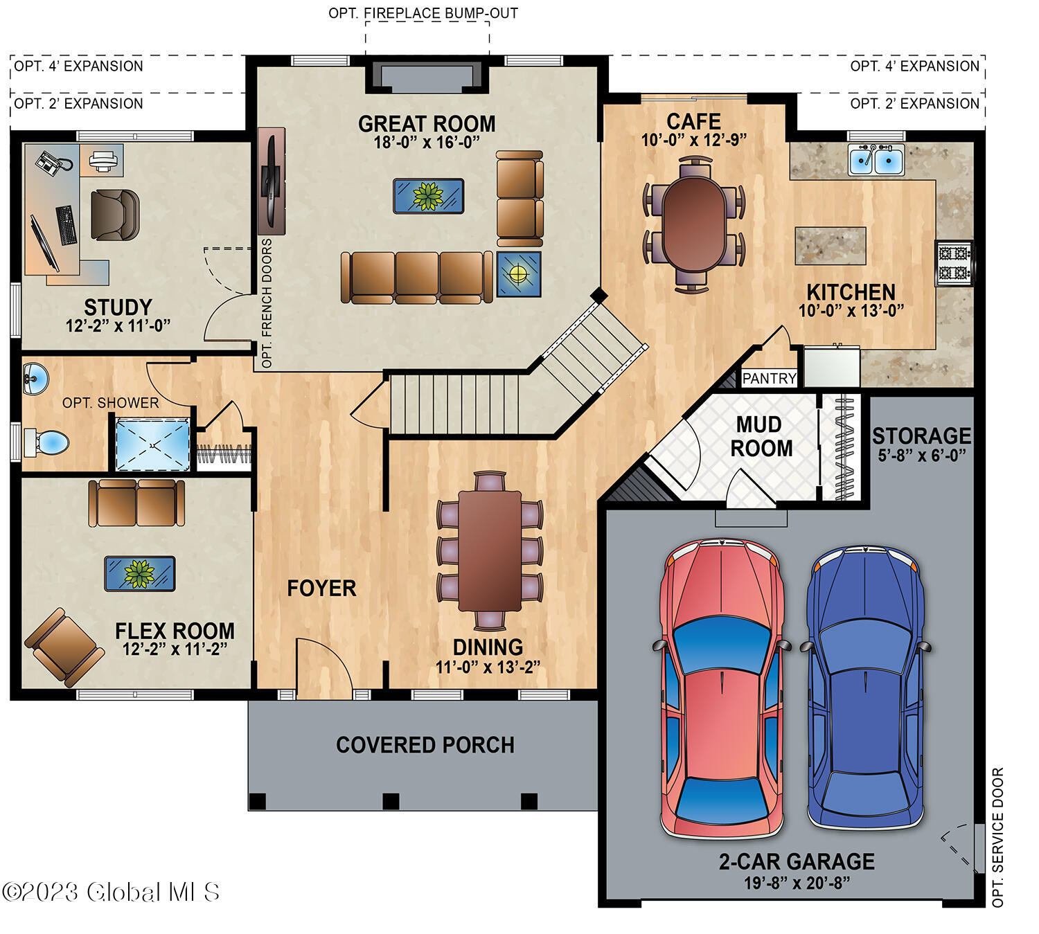 39 Saddlebrook Boulevard Ballston, NY 12019 - Photo 2 of 4 Portsmouth_1stFloor