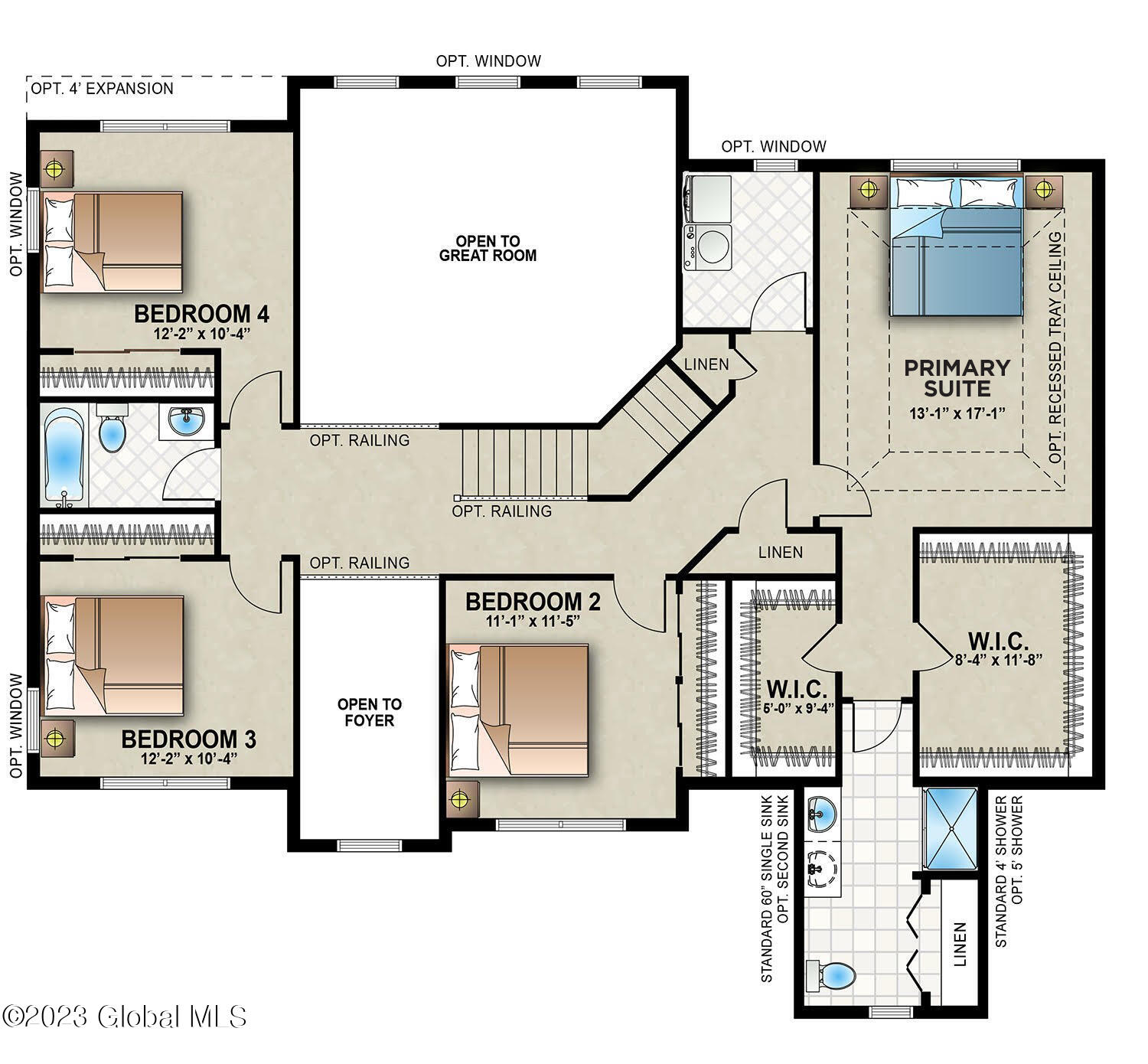 39 Saddlebrook Boulevard Ballston, NY 12019 - Photo 3 of 4 Portsmouth_2ndfl_Aug2020