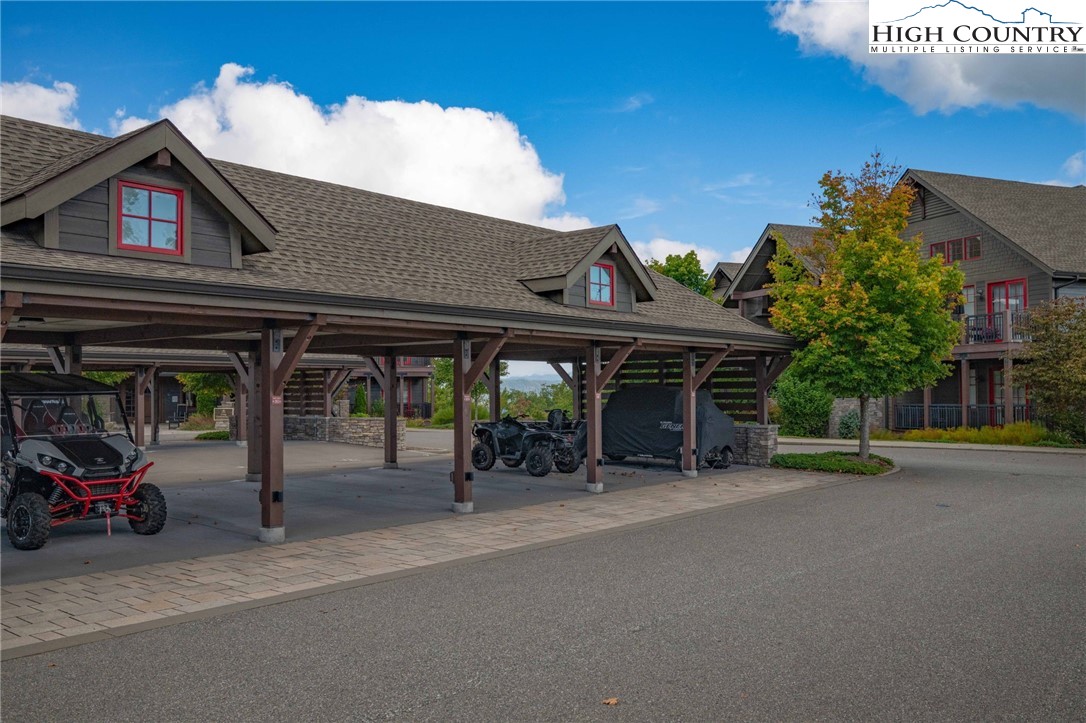 188 Ramblestone Terrace, Unit 101 Boone, NC 28607 - Photo 31 of 48 a view of a car park in front of house