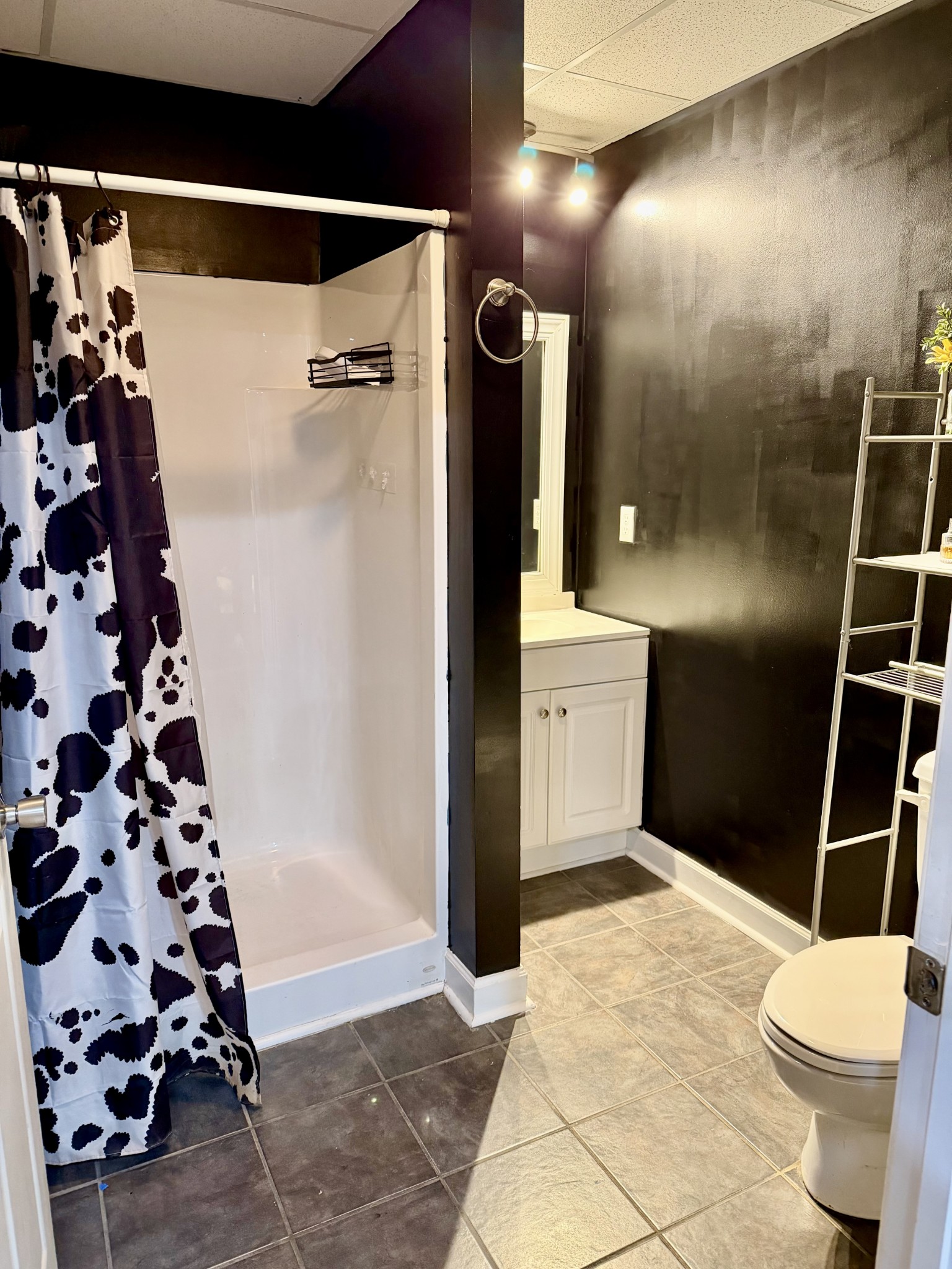 1198 Ed Sanders Road Lynchburg, TN 37352 - Photo 27 of 36 a bathroom with a sink and a shower