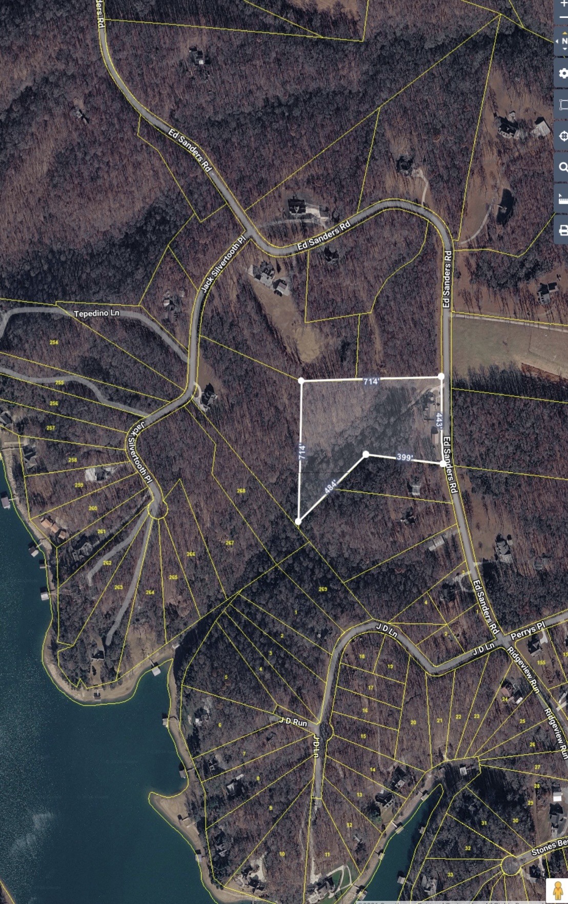 1198 Ed Sanders Road Lynchburg, TN 37352 - Photo 31 of 32 a view of roof